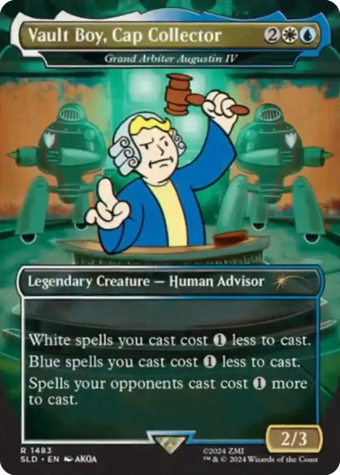 Grand Arbiter Augustin IV <Vault Boy, Cap Collector - Fallout Vault Boy> [SLD]