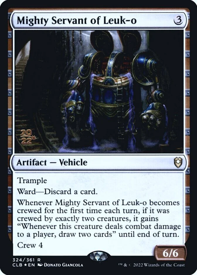 Mighty Servant of Leuk-o <prerelease> [CLB] (F)