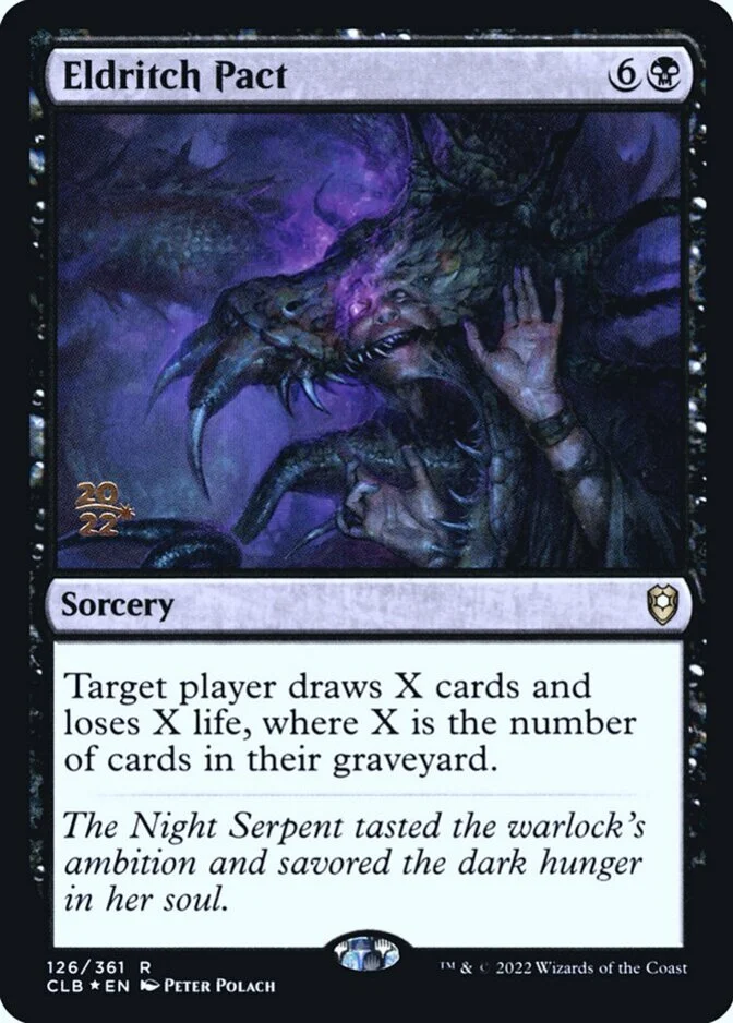 Eldritch Pact <prerelease> [CLB] (F)