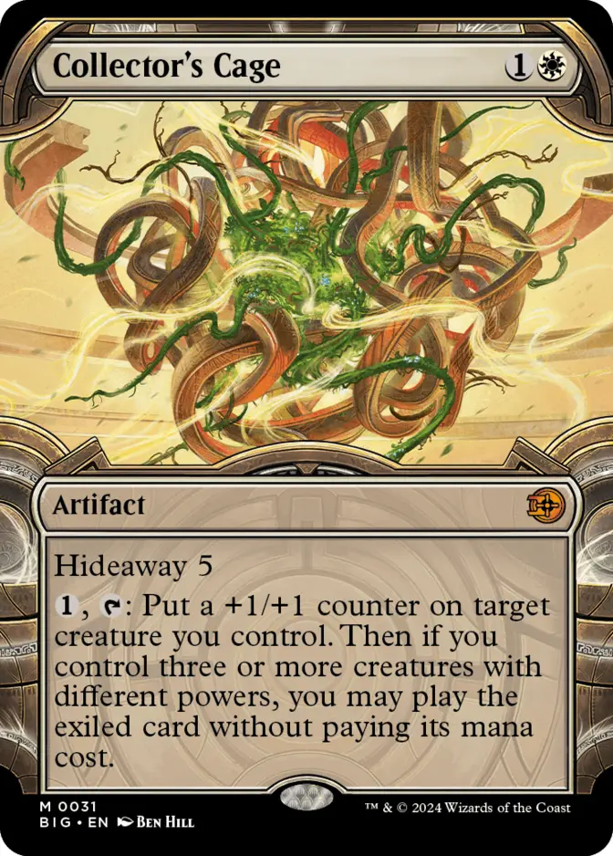 Collector's Cage <showcase> [BIG] (F)