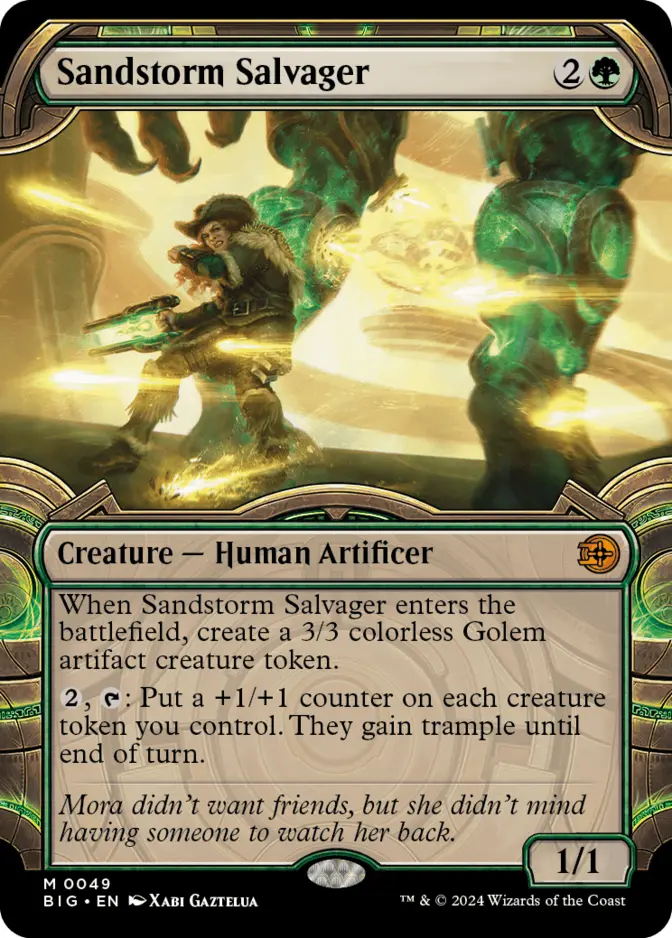 Sandstorm Salvager <showcase> [BIG] (F)