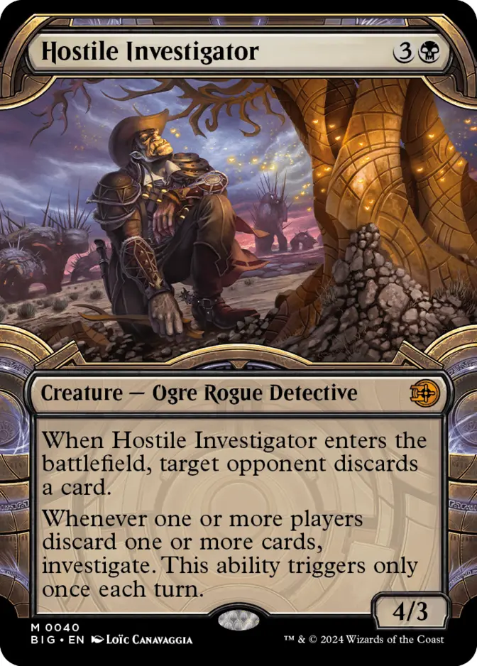 Hostile Investigator <showcase> [BIG] (F)