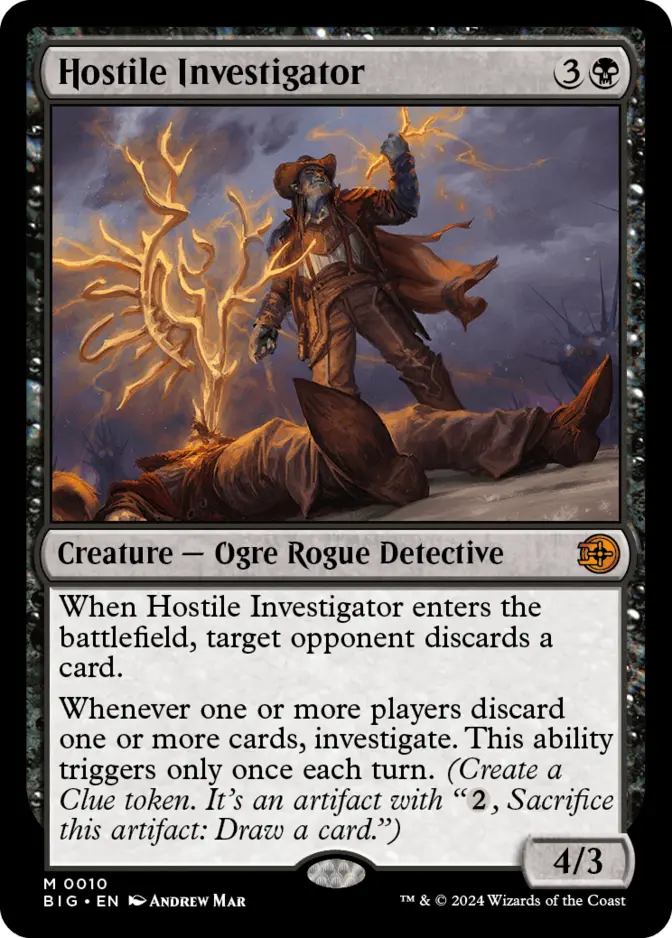 Hostile Investigator [BIG] (F)