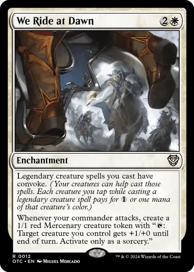 We Ride at Dawn [OTC]