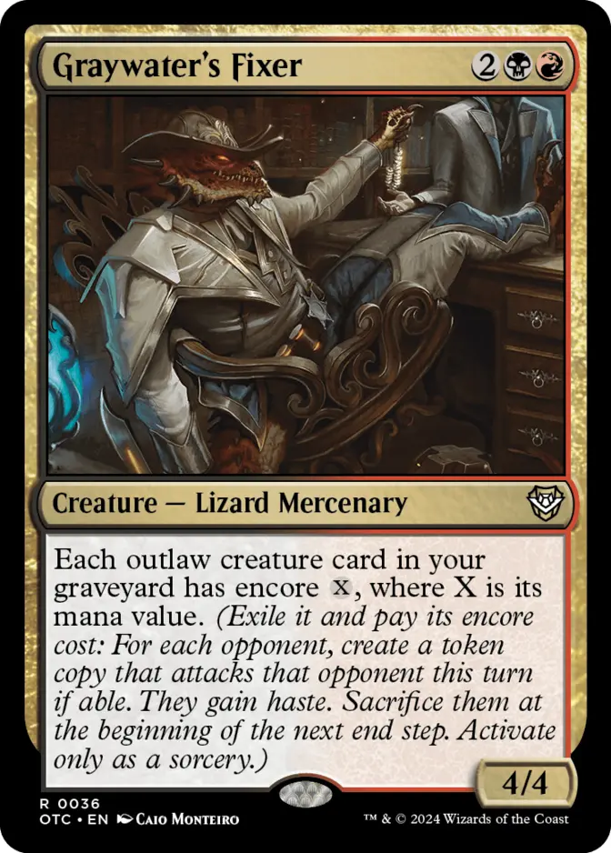 Graywater's Fixer [OTC]