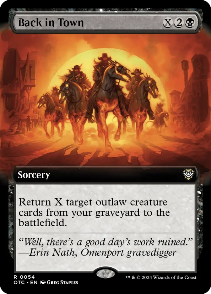 Back in Town <extended> [OTC]