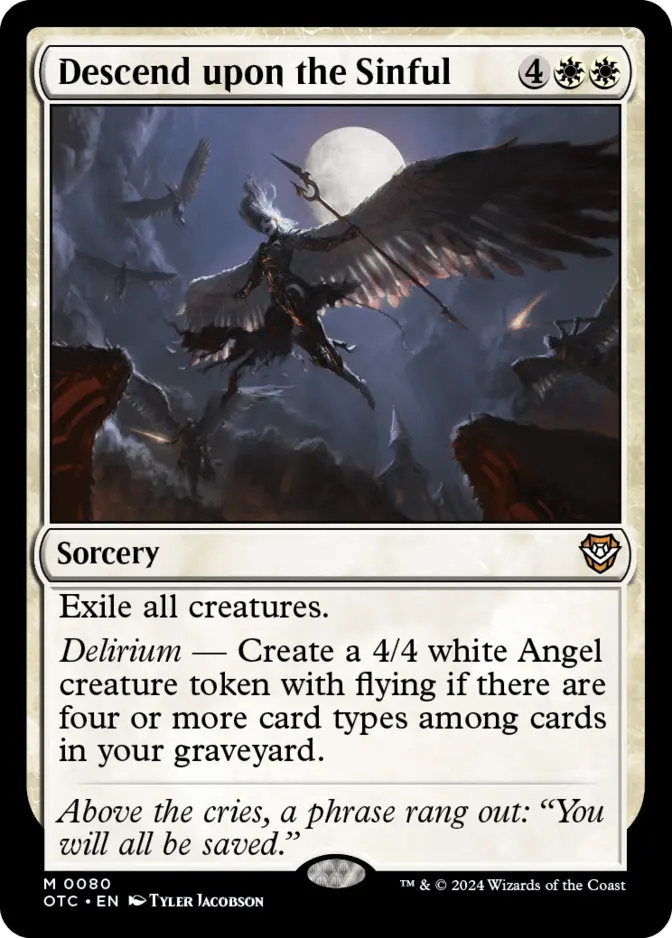 Descend upon the Sinful [OTC]