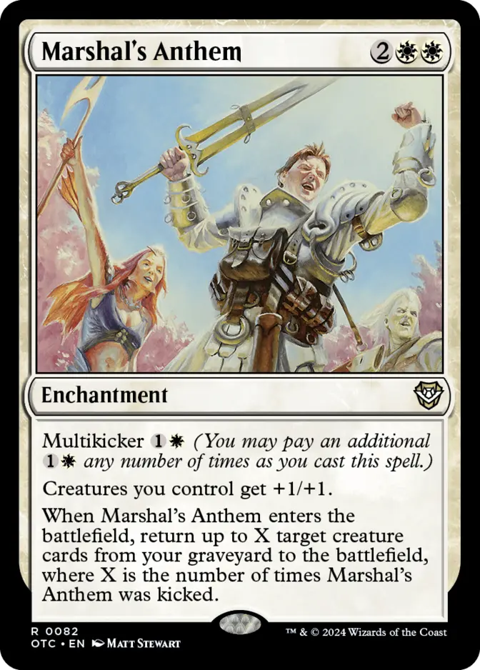 Marshal's Anthem [OTC]