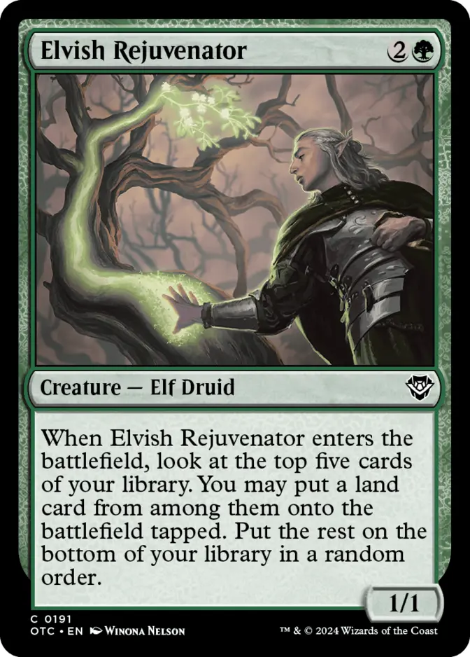 Elvish Rejuvenator [OTC]