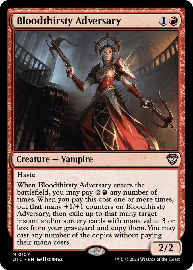 Bloodthirsty Adversary [OTC]