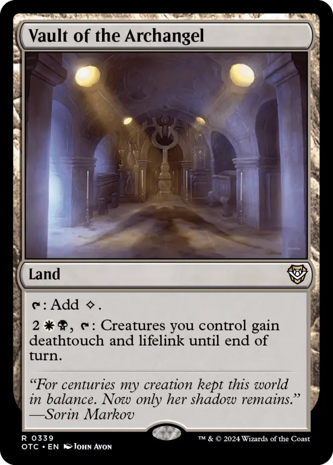 Vault of the Archangel [OTC]