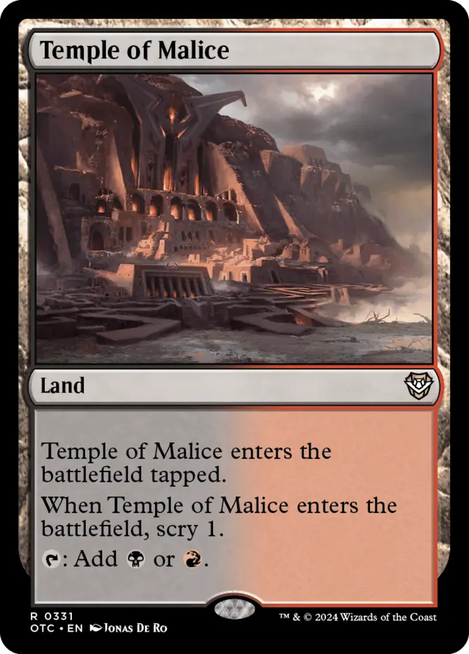 Temple of Malice [OTC]