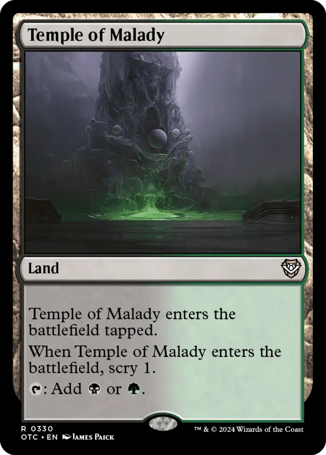 Temple of Malady [OTC]