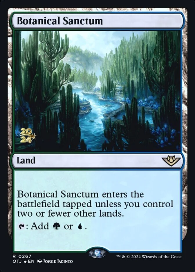 Botanical Sanctum <prerelease> [OTJ] (F)