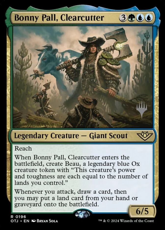 Bonny Pall, Clearcutter <planeswalker stamp> [OTJ] (F)
