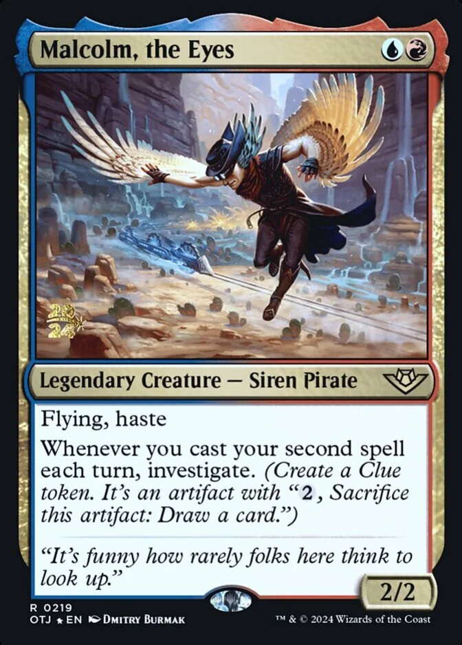 Malcolm, the Eyes <prerelease> [OTJ] (F)