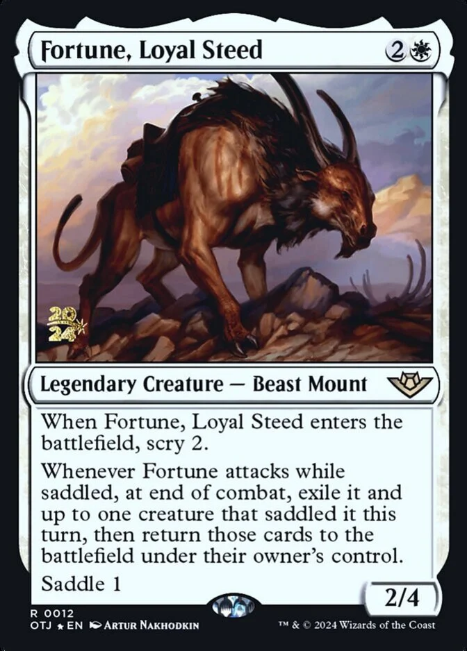 Fortune, Loyal Steed <prerelease> [OTJ] (F)