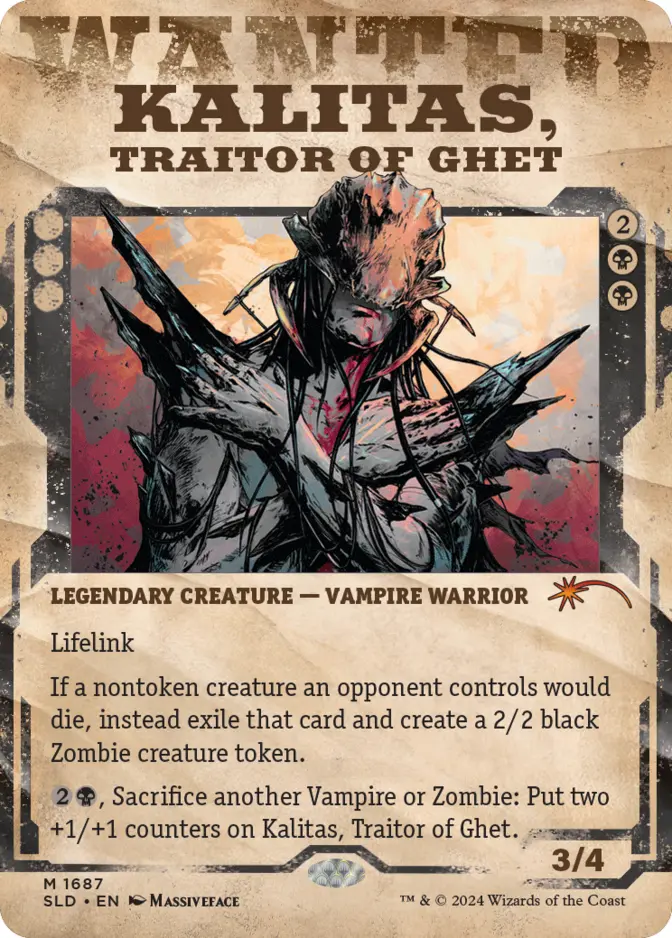 Kalitas, Traitor of Ghet <Showcase Outlaws of Thunder Junction> [SLD]