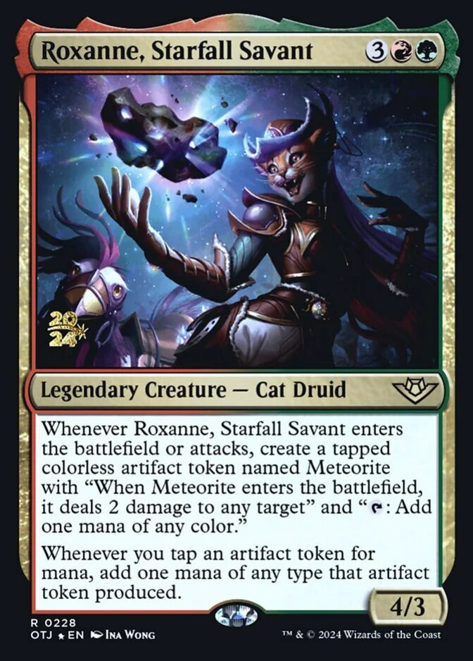 Roxanne, Starfall Savant <prerelease> [OTJ] (F)