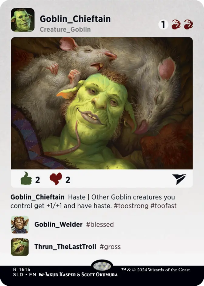 Goblin Chieftain <Goblingram> [SLD]