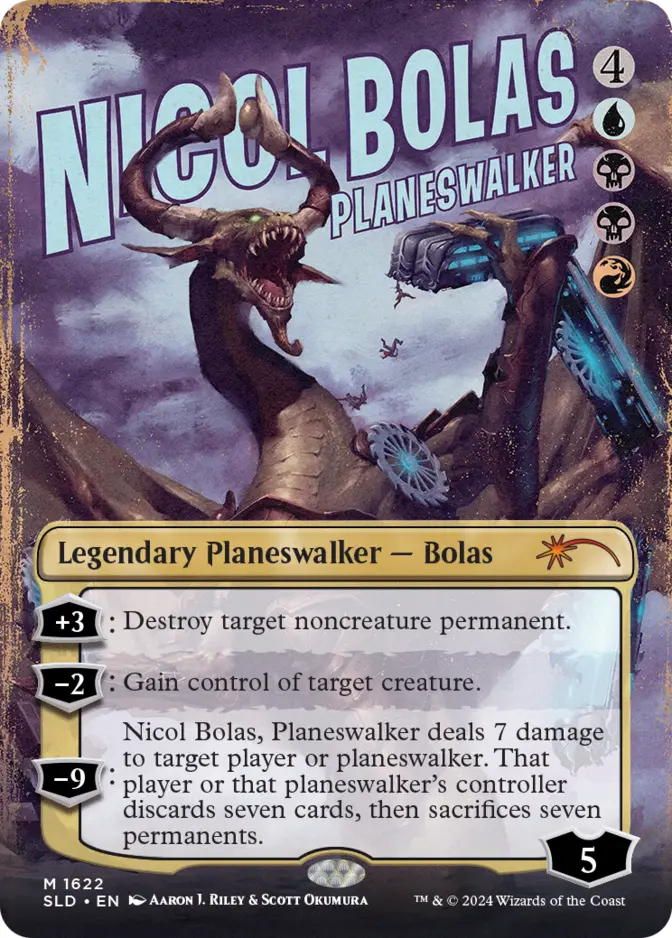 Nicol Bolas, Planeswalker <Outlaw Anthology Volume 1: Rebellious Renegades> [SLD]