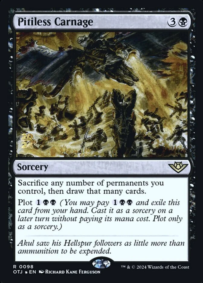 Pitiless Carnage <prerelease> [OTJ] (F)