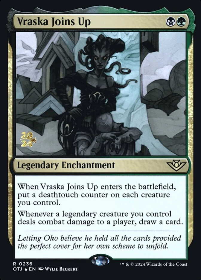 Vraska Joins Up <prerelease> [OTJ] (F)