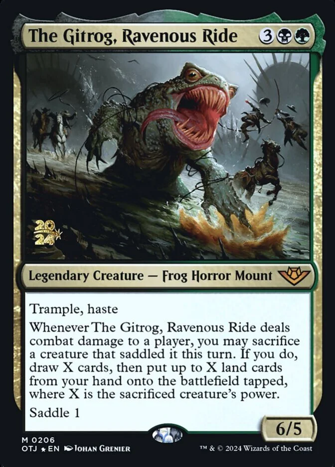 The Gitrog, Ravenous Ride <prerelease> [OTJ] (F)