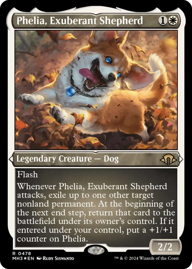 Phelia, Exuberant Shepherd <foil etched> [MH3] (F)