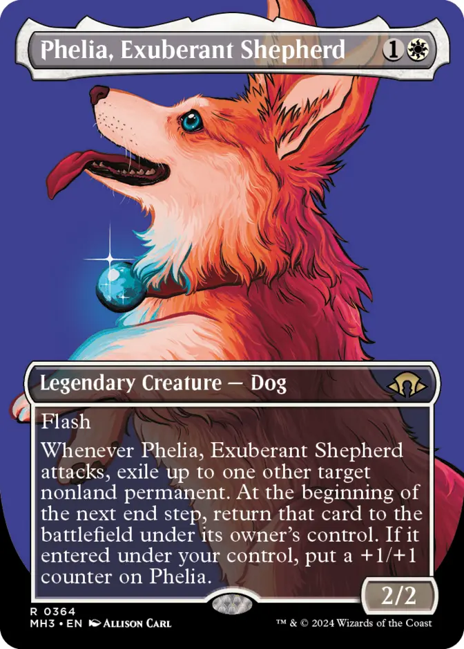 Phelia, Exuberant Shepherd <borderless> [MH3] (F)
