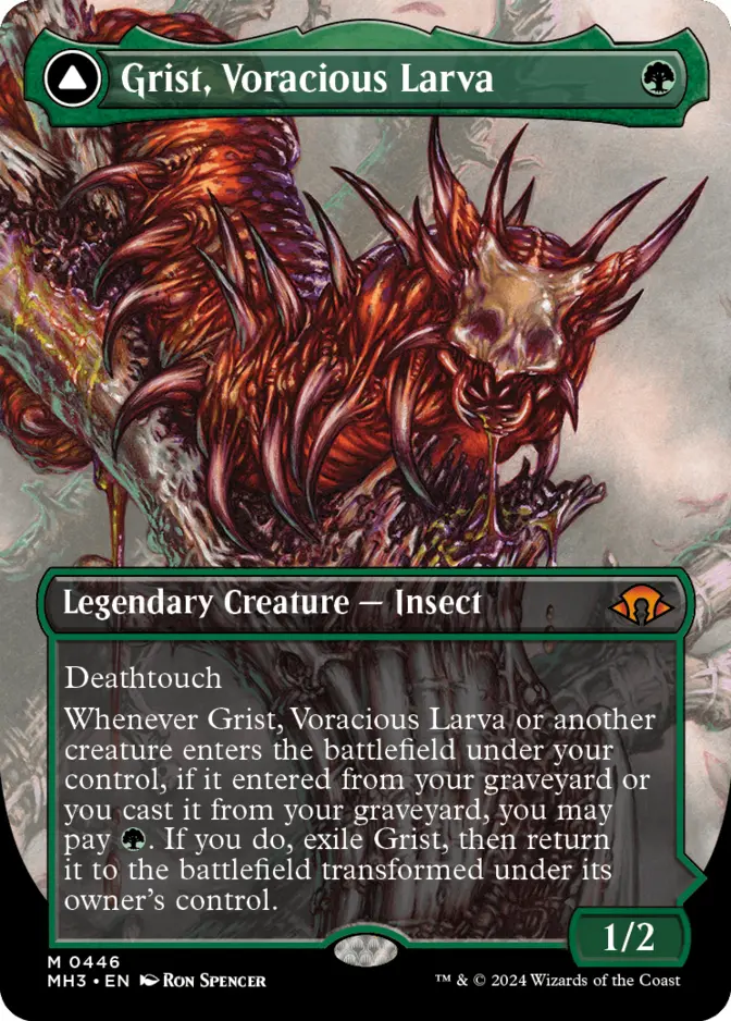 Grist, Voracious Larva <borderless> [MH3]