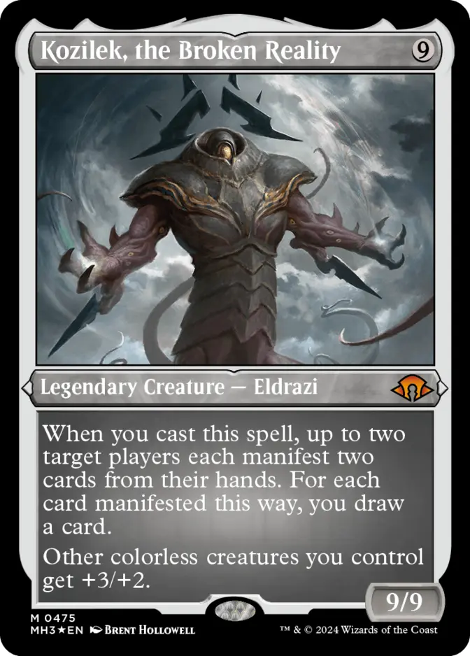 Kozilek, the Broken Reality <foil etched> [MH3] (F)