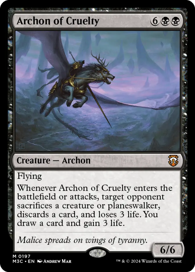 Archon of Cruelty [M3C]