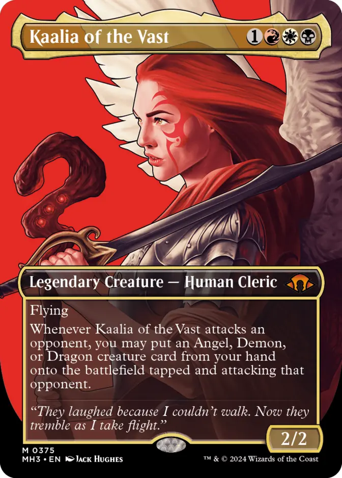 Kaalia of the Vast <borderless profile> [MH3]