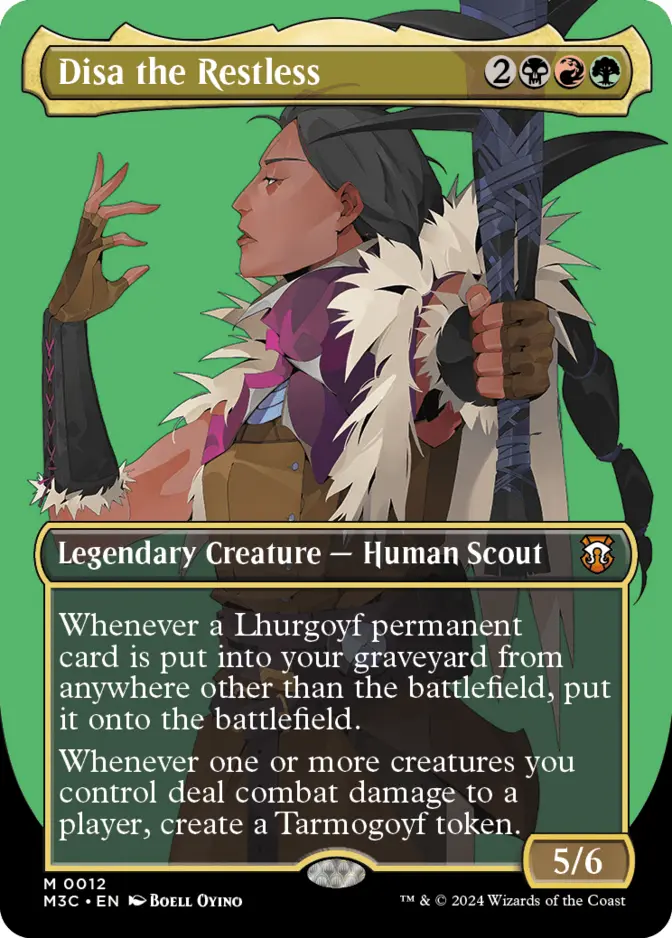 Disa the Restless <borderless> [M3C] (F)