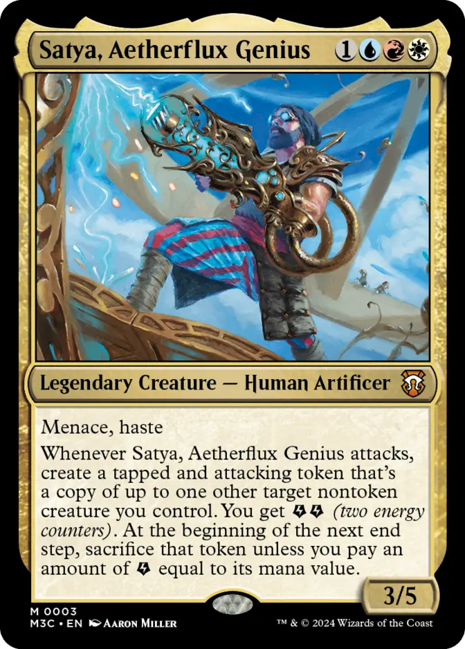 Satya, Aetherflux Genius [M3C] (F)