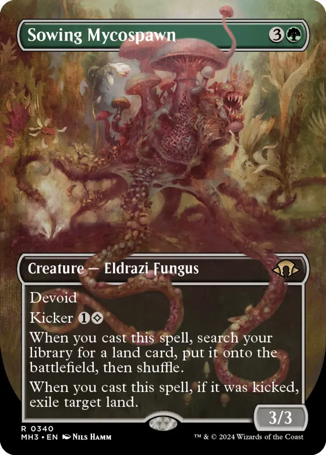 Sowing Mycospawn <borderless> [MH3] (F)