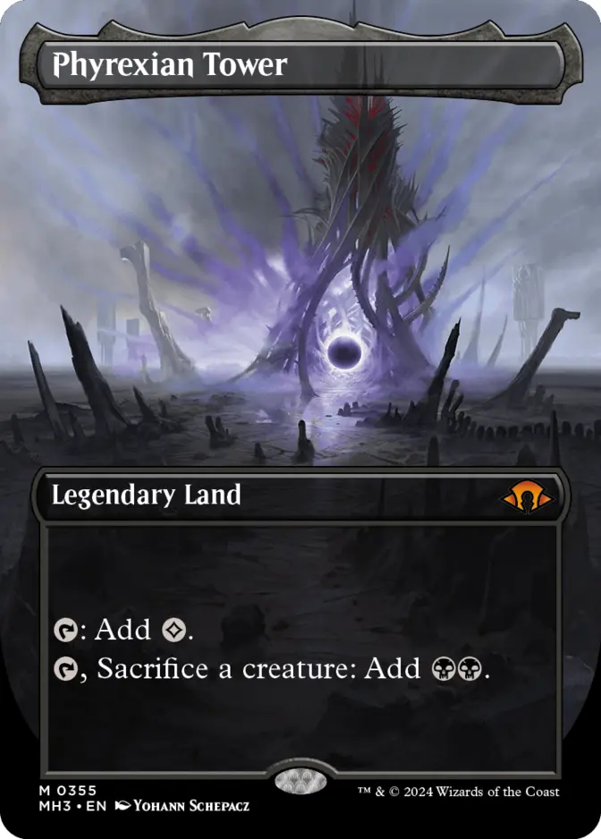 Phyrexian Tower <borderless> [MH3]