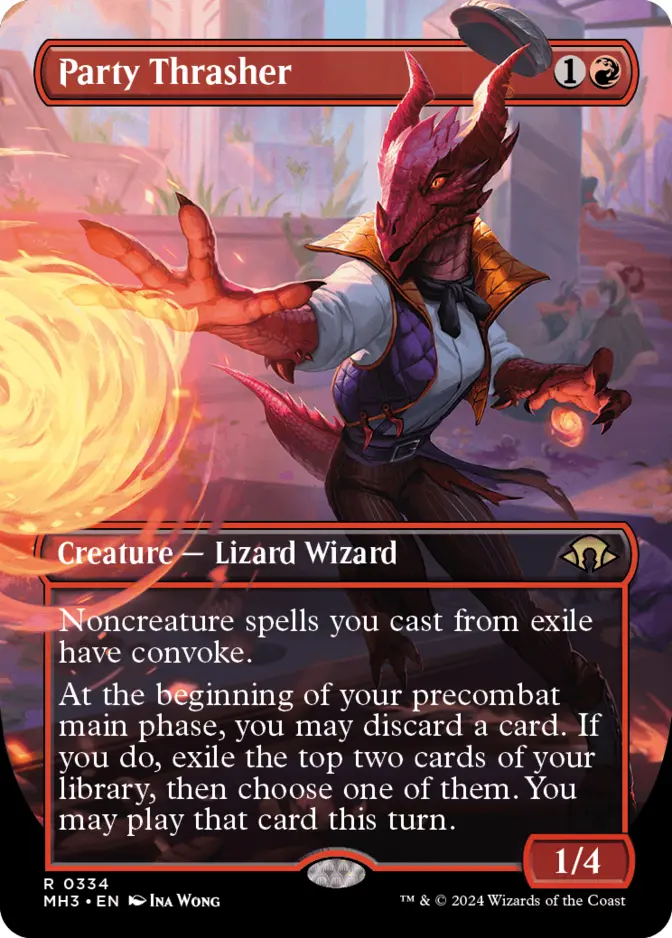 Party Thrasher <borderless> [MH3] (F)