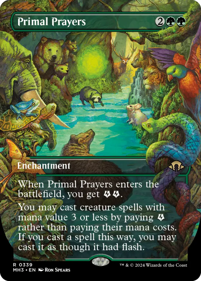 Primal Prayers <borderless> [MH3]