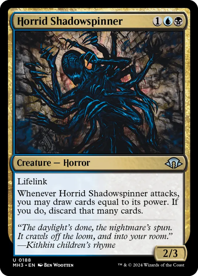 Horrid Shadowspinner [MH3] (F)