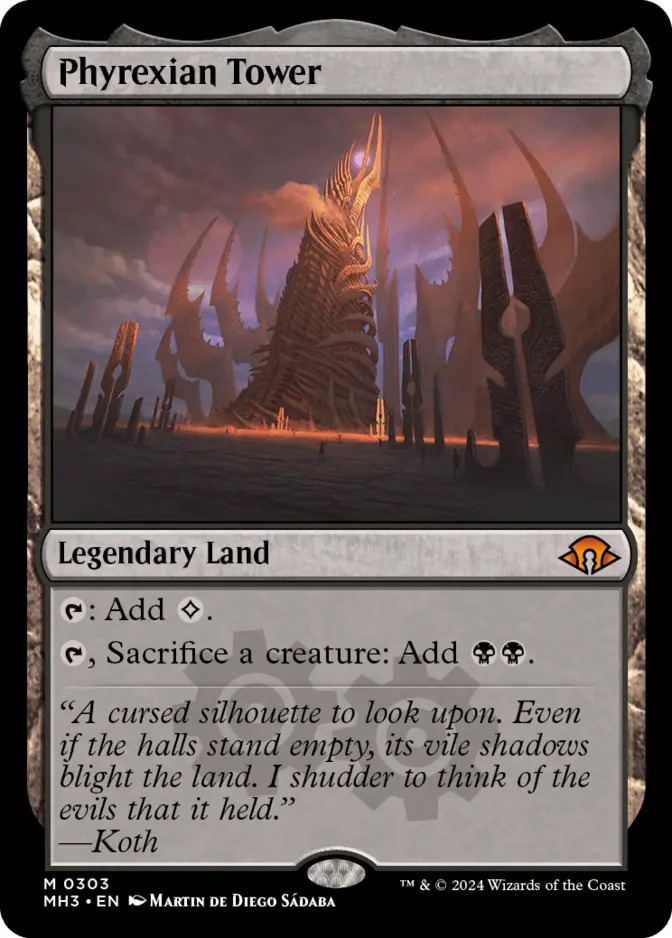 Phyrexian Tower [MH3] (F)