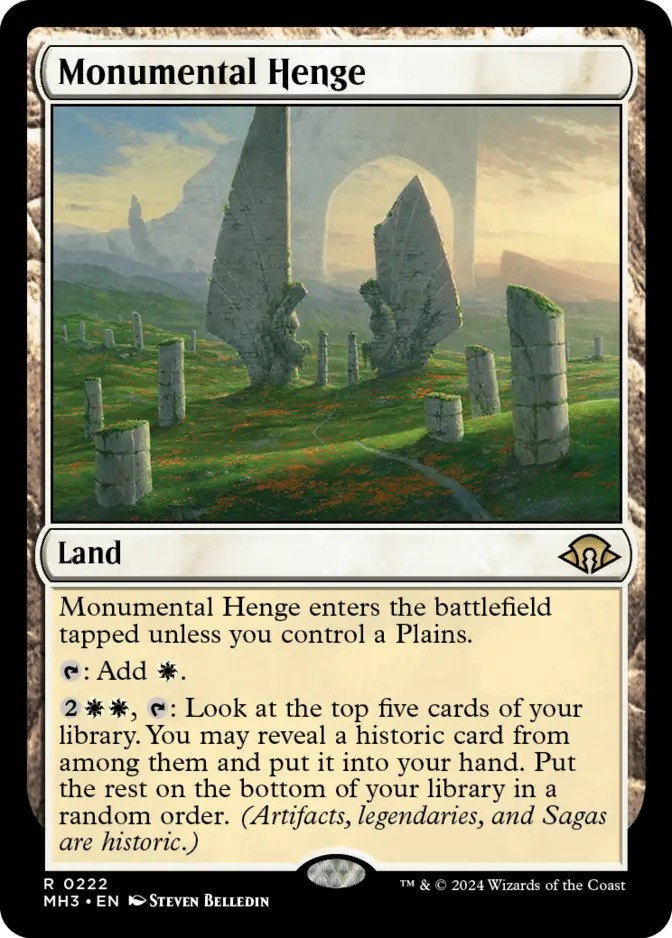 Monumental Henge [MH3] (F)