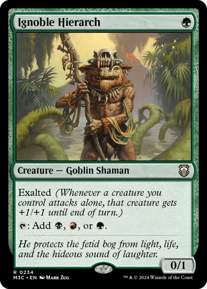 Ignoble Hierarch [M3C]