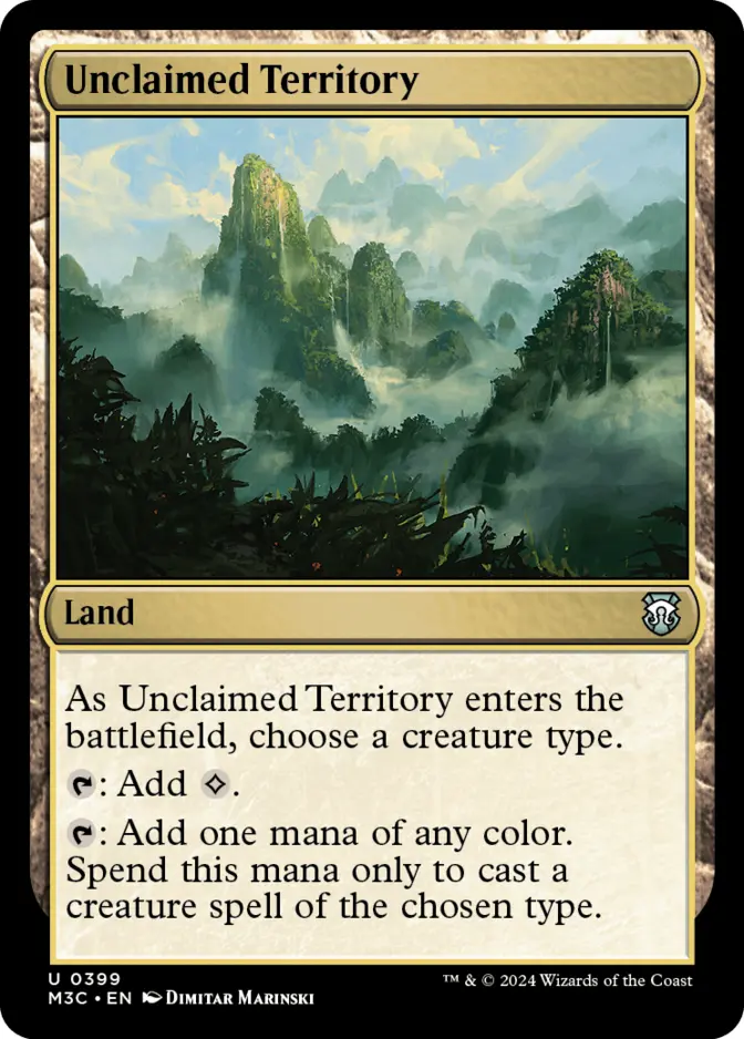 Unclaimed Territory [M3C]