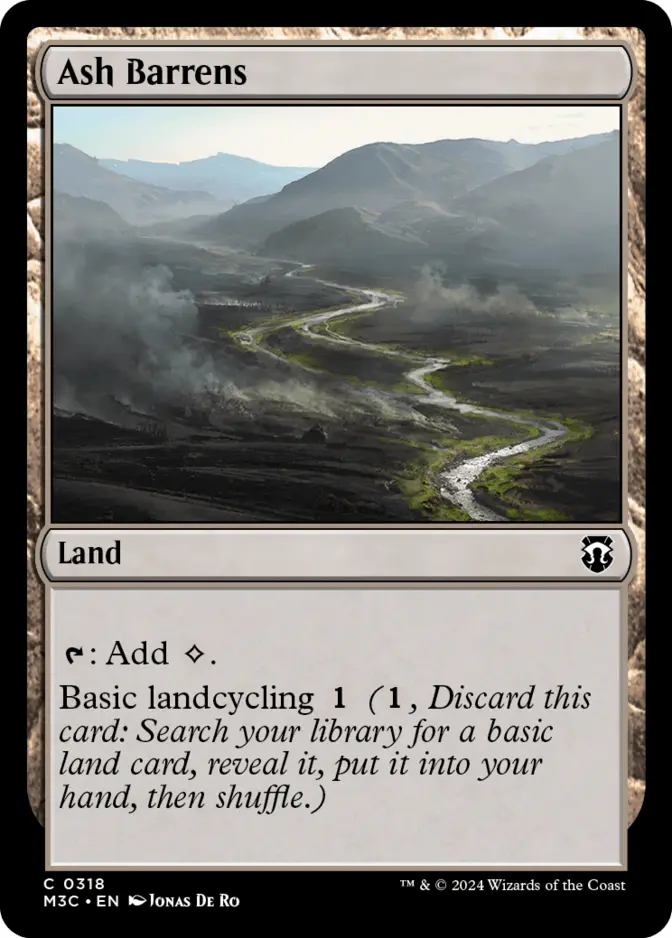 Ash Barrens [M3C]