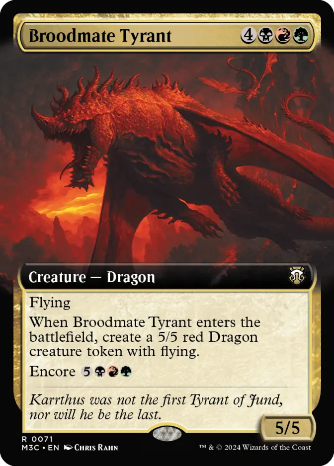 Broodmate Tyrant <extended> [M3C]
