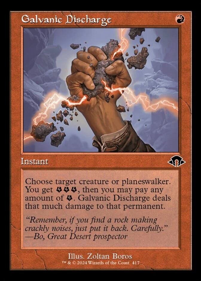 Galvanic Discharge <borderless> [MH3] (F)