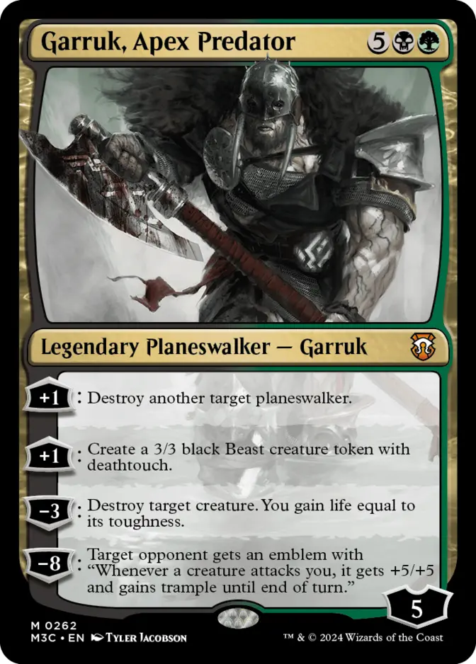 Garruk, Apex Predator [M3C]