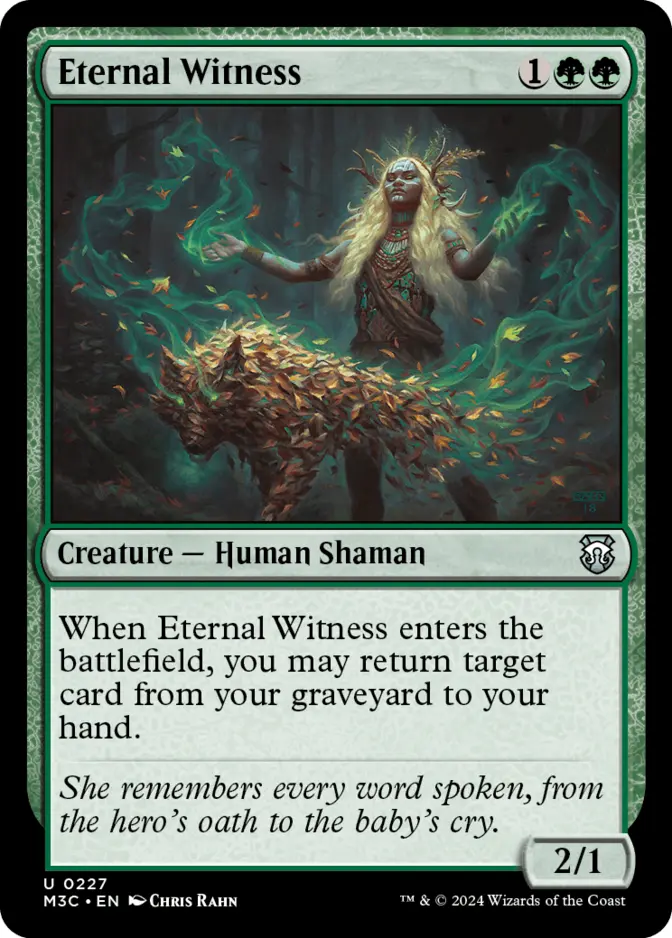 Eternal Witness [M3C] (F)
